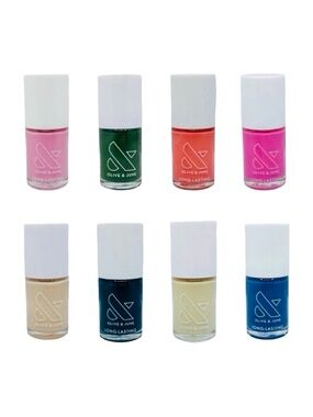 Olive & June Long-Lasting Nail Polish Bundle - 8 Colors